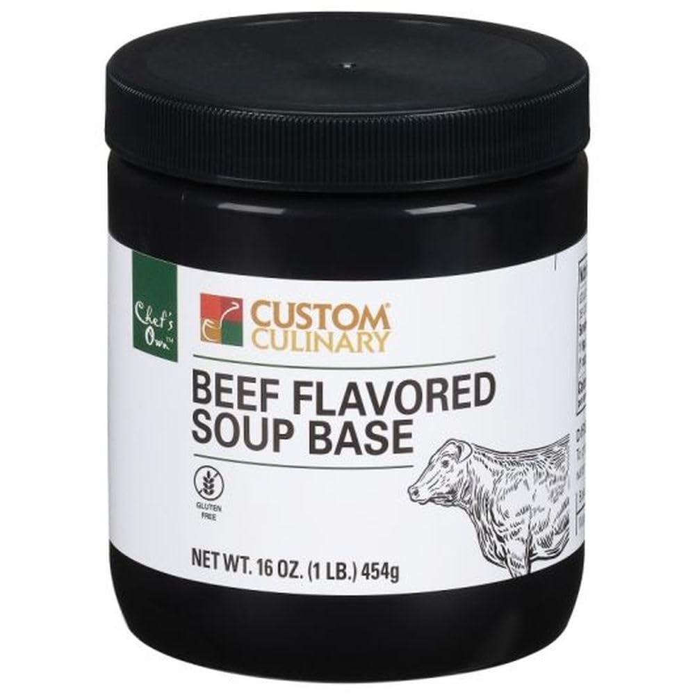 Beef Flavored Granules Base Green 12 Case 1 Pound