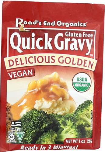 Roads End Organics, Gravy Mix Golden Gluten Free Dairy Free Organic, 1 Ounce