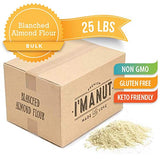 Blanched Almond Flour 25 lbs Great for Paleo and Keto Diet, Grain and Gluten Free, Certified Kosher I’m A Nut