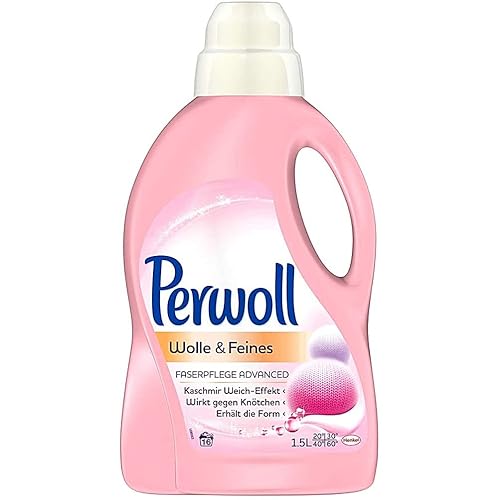 Perwoll for Wool & Delicates 1.5 L Bottle by Perwoll, 2-Pack