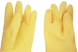 SUNRISE Carnation Latex Glove for Dish Washing/Cleaning/Multi Purposes #400 (1)