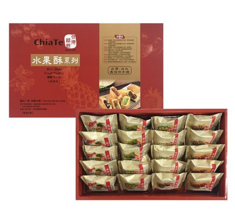 ChiaTe Fruit Cakes - Chia Te - Fresh pineapple?plum?prunes?longan?hami melon?strawberry flavors ?? ??? 20? (20)