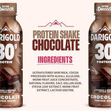 Darigold Ready to Drink Chocolate Protein Shake, 30g Protein, No Added Sugar, Lactose Free, Only 170 Calories, Electrolytes, Gluten Free - 14oz