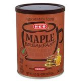 H?E?B Select Ingredients Maple Breakfast Medium Roast Ground Coffee 11.5 oz(pack of 3)