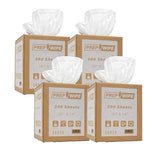 Prep Wipe white Lint Free Cleaning Towels Pack of 300 Sheets, 10" x 14" - Multi-purpose, Reusable, Perforated, Industrial Grade Perforated Sheets