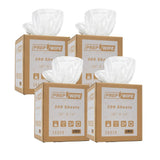 Prep Wipe white Lint Free Cleaning Towels Pack of 300 Sheets, 10" x 14" - Multi-purpose, Reusable, Perforated, Industrial Grade Perforated Sheets