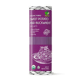 Big Green Organic Food- Organic Purple Yam + Buckwheat Spaghetti, Premium Ube, Gluten-Free, Vegan (12 Pack)