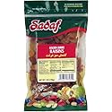 Sadaf Golden Jumbo Raisins - Golden Sultanas for Cooking and Food Flavoring - Middle Eastern Cuisine - Nutritious Snack - 7 Oz Resealable Bag