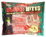 Bloody Bites Halloween Candy Fangs 3 Pk Bags