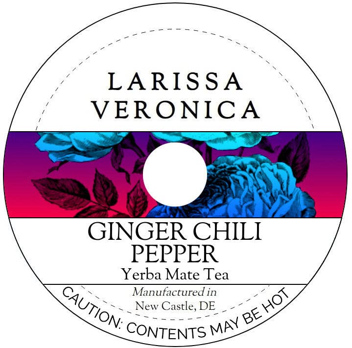 Ginger Chili Pepper Yerba Mate Tea (Single Serve K-Cup Pods) (12 pods, ZIN: 578470) - 2 Pack