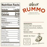 Rummo Riccioli Pasta N.54 - Cavatappi Pasta Noodles, Corkscrew Noodle, Durum Wheat Spiral Pasta, Dry Pasta, Imported from Italy - 16 Ounce (Pack of 5)
