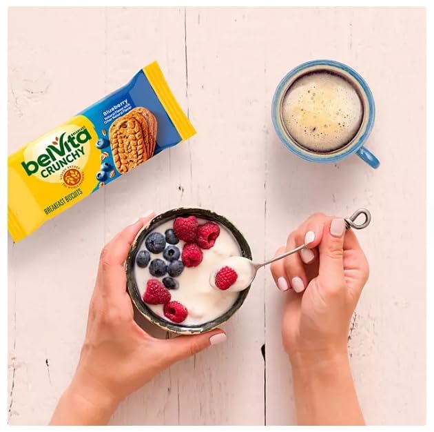 Breakfast Biscuits Bite-Size, Variety, 1 oz snack packs BelVita- (40 Count)| Bonus Mystery Snack By MAJUU CONNECT INCLUDED.