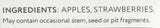 Thats it Apple Strawberry Bar, 1.2 OZ