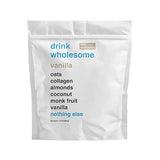 Drink Wholesome Vanilla Meal Replacement Powder for Sensitive Stomachs | Minimally-Processed, Whole-Food Meal | Additive-Free, Dairy-Free, Gluten-Free