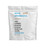 Drink Wholesome Vanilla Meal Replacement Powder for Sensitive Stomachs | Minimally-Processed, Whole-Food Meal | Additive-Free, Dairy-Free, Gluten-Free