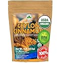 Ceylon Cinnamon Powder (1LB) | 100% CERTIFIED Organic | Freshly Ground Premium Sri Lanka Cinnamon For Exquisite Flavor and Aroma | Gluten Free