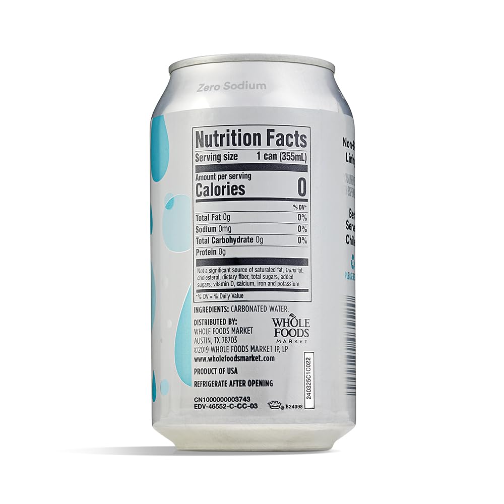 365 by Whole Foods Market Pure Sparkling Water, 12 FZ