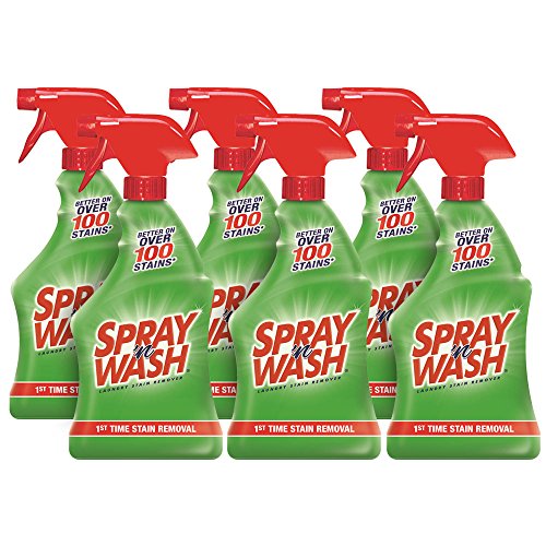 Spray N’ Wash Stain Remover Spray, Laundry Pre-Treat for Everyday Stains, 22oz (6-count)