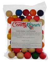 Dubble Bubble Assorted Gumballs 1 inch Diameter - 1" - 1 pound (16 OZ)