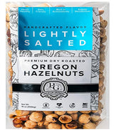 Oregon Farm To Table - Hazelnuts from Premium Growers - Dry Roasted - Lightly Salted - Kosher Certified - 1 LB