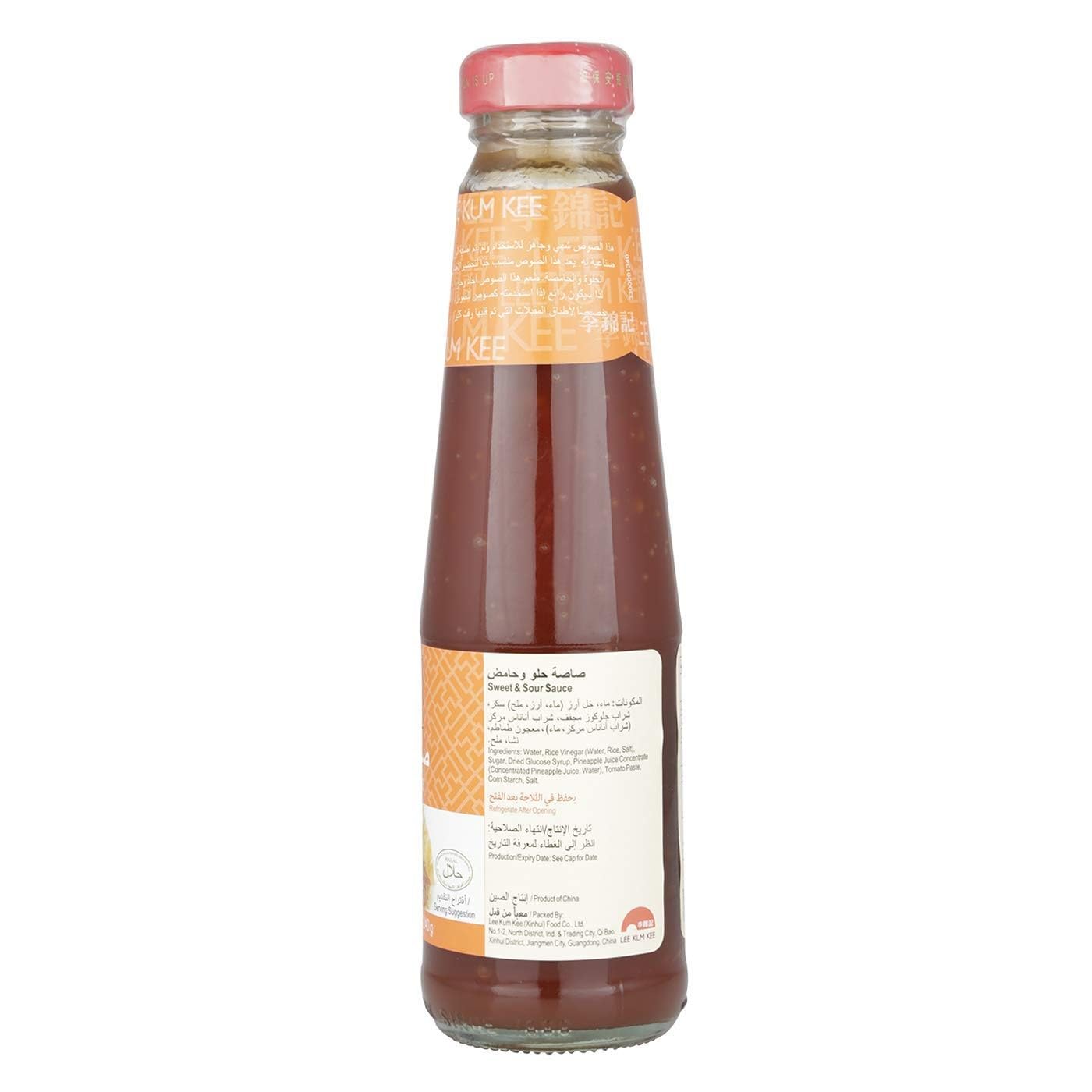 Lee Kum Kee Sweet & Sour Sauce, 8.5-Ounce Bottle (Pack of 4)
