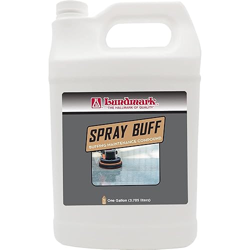 Lundmark Floor Maintainence Spray Buff Compound, 1-Gallon, 3267G01-4
