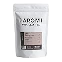 Paromi Bourbon Vanilla Black Tea, Resealable Pouch, 50 Count
