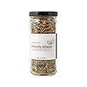 Immunity Infusion Loose Leaf Tea, Pure Natural Herbal Tea Blend with Elderberry, Hibiscus, and Peppermint (2 ounce)