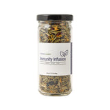 Immunity Infusion Loose Leaf Tea, Pure Natural Herbal Tea Blend with Elderberry, Hibiscus, and Peppermint (2 ounce)