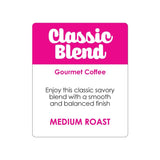 Donut Café - Coffee Gourmet Pods, Classic Blend, Medium Roast - Non-GMO, Gluten Free - Compatible with Keurig K Cup Brewers - Smooth & Delicious - 80