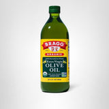 Bragg Organic Extra Virgin Olive Oil - 32 fl oz - Sourced from Organic Greek Koroneiki Olives - Great for Cooking at Home