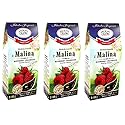 Malwa Herbata Susz Owocowy- Malina (Dried Fruit-Raspberry), Poland, Pack of 3, 100 g/3.5 oz