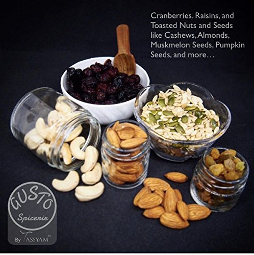 Tassyam Toasted Trail Mix by Tassyam, 250g Sulphur-Less Healthy Munchies Premium Dry Fruit Mix by Tassyam