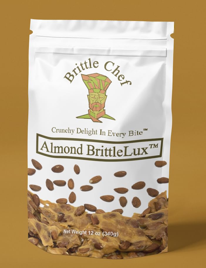 Deluxe Almond Brittle by BrittleChef