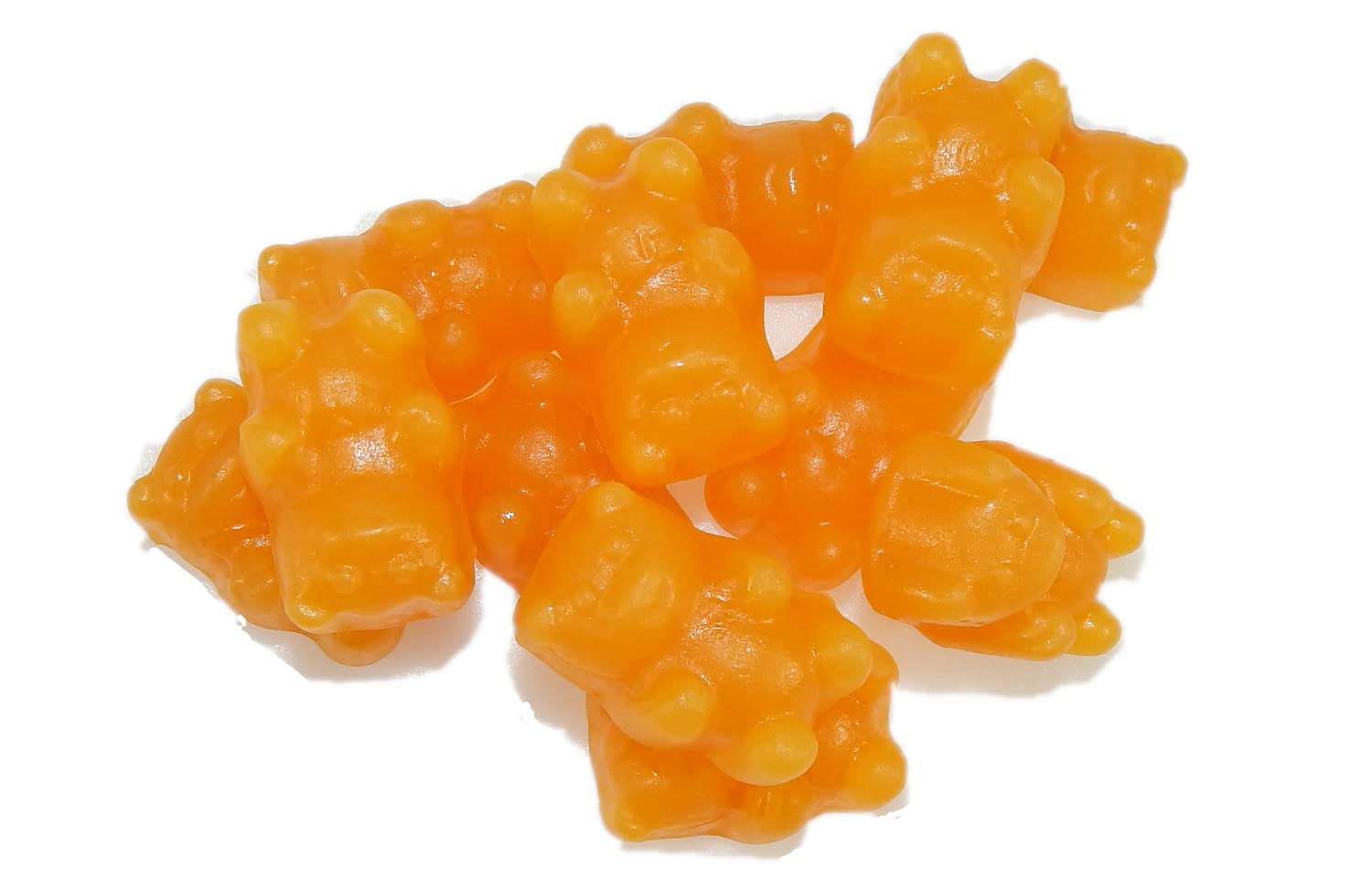 Gummy Bears Mango Chili - Sweet's Chili Mango Gummy Bears 1 Pound (16 Ounce) By CandyKorner