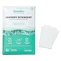 OceanEco™ Earth-Friendly Laundry Detergent Strips - 64 Loads | Ultra-Concentrated, Zero-Waste, Biodegradable, Cruelty-Free & Vegan (Fragrance Free)