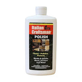 Granite and Marble Polish - Cleans and Protects - Italian Craftsman 16 oz