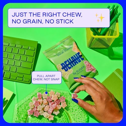 BEHAVE Low Sugar Gummy Candy (The Everything Sour Pack, 12 Pouches) | Keto, Diabetic Friendly, High Fiber, Gluten-Free & Non-GMO