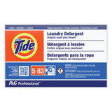Procter & Gamble 08921 Powder Laundry Detergent Plus Bleach, Original Scent, 1.4 Oz Vending Box, 156/carton