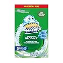 Scrubbing Bubbles Continuous Clean Toilet Drop-Ins, Automatic Blue Toilet Bowl Cleaner, Septic-Safe Tank Tablets Remove Hard Water Minerals