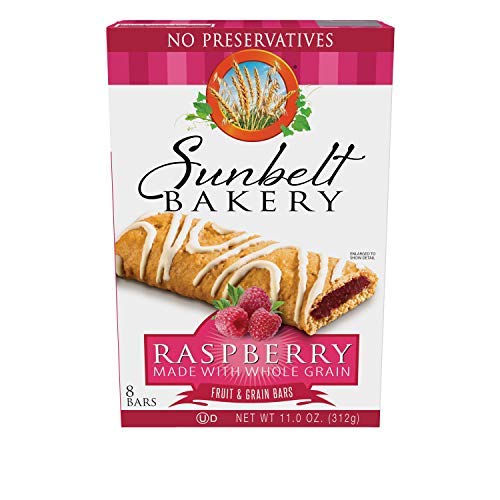 Sunbelt Bakery Fruit & Grain Cereal Bars, 4 Flavor Variety Pack, No Preservatives (32 Bars),8 Count (Pack of 4)