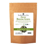 The Republic of Tea Organic USDA Dancing Leaves Green Full-Leaf Tea, I Pound / 200 Cups