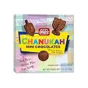 Chanukah Mini Chocolates Premium Belgian Chocolate NUT FREE 1.41 OZ