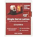 Copper Cow Coffee Churro Latte Pour Over Vietnamese Coffee Kit, 7.4 OZ