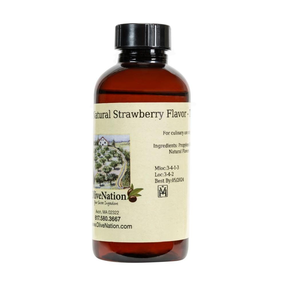 TTB Approved Strawberry Flavoring - 4 ounces for Brewing
