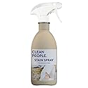 Clean People Stain Remover Spray - Natural Plant & Mineral-Based Ingredients - Non-Toxic Laundry Spot Treatment for Food, Pet & Baby Stains - Boosted