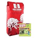 EQUAL EXCHANGE ORGANIC COFFEE PERU FRENCH ROAST WHOLE BEAN COFFEE 5 LB.