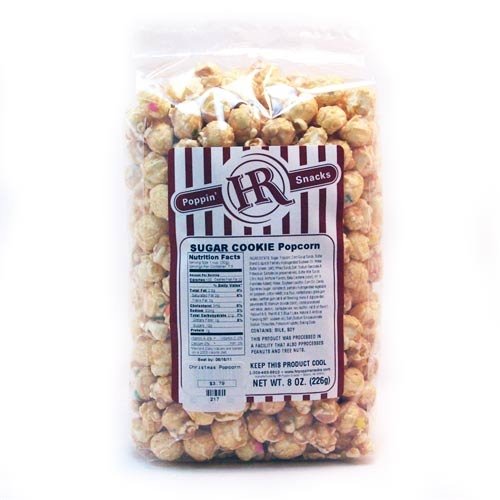 Dessert Popcorn, Sugar Cookie Dough | Pack of 3 | 7 oz. | HR Poppin' Snacks