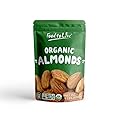 Food to Live - Organic Imported Raw Almonds, 4 Pounds Non-GMO, Whole, Raw, No Shell, Unpasteurized, Unsalted, Vegan, Kosher, Bulk.