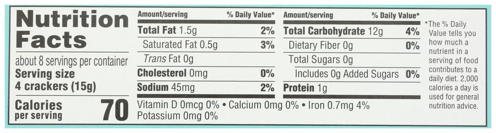 365 by Whole Foods Market, Organic Original Water Crackers, 4.4 OZ